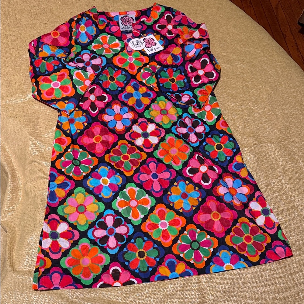 Colorful Floral Ellie Dress
